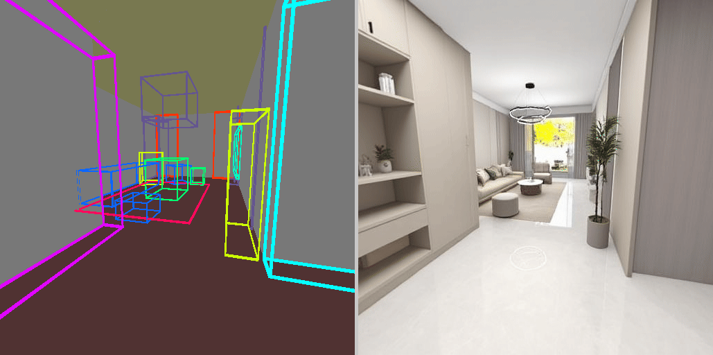 FLUX.1-Wireframe-dev-lora teaser